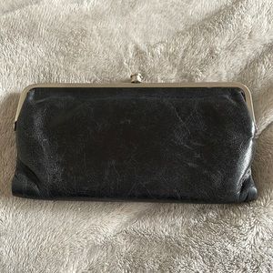Black Hobo Lauren Leather wallet